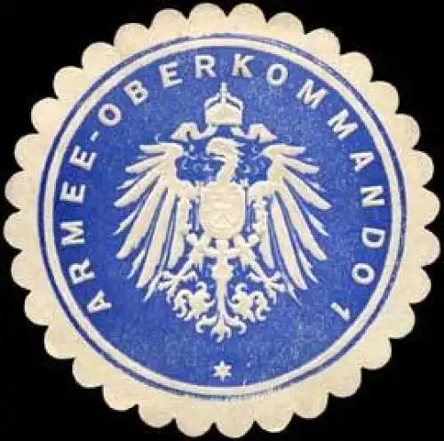 Armee - Oberkommando 1