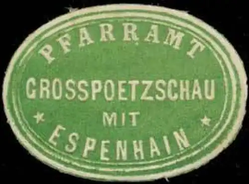 Pfarramt Grosspoetzschau mit Espenhain (Borna)