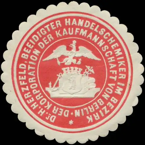 Dr. H. Herzfeld beeidigter Handelschemiker