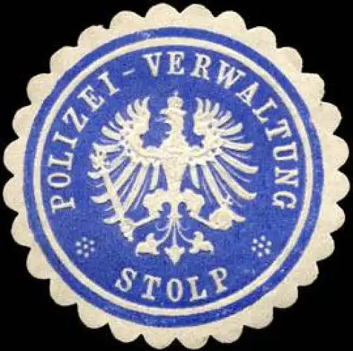 Polizei-Verwaltung - Stolp/Pommern