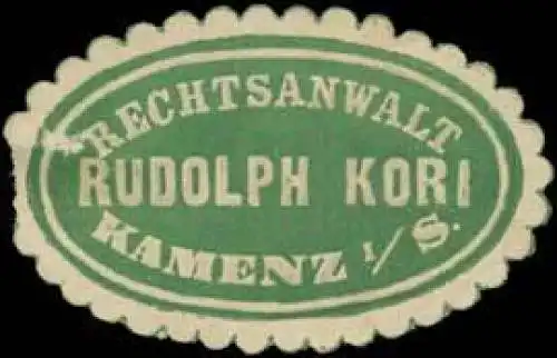 Rechtsanwalt Rudolph Kori