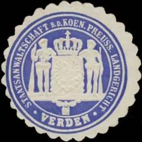 Staatsanwaltschaft b.d. K. Pr. Landgericht Verden