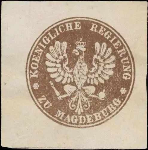 K. Regierung zu Magdeburg