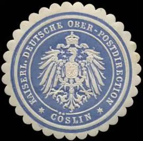 K. Deutsche Ober - Postdirection - KÃ¶slin