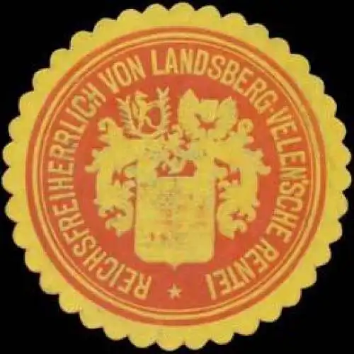 Reichsfreiherrlich von Landsberg-Velensche Rentei