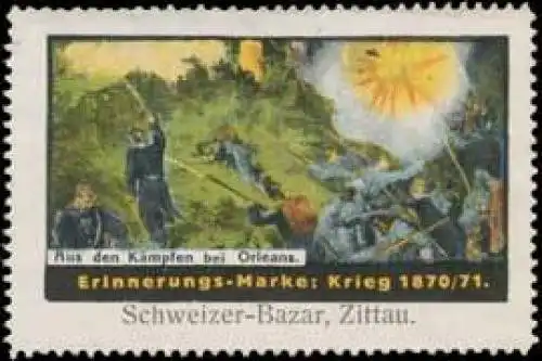 Kampf bei Orleans Krieg 1870/71