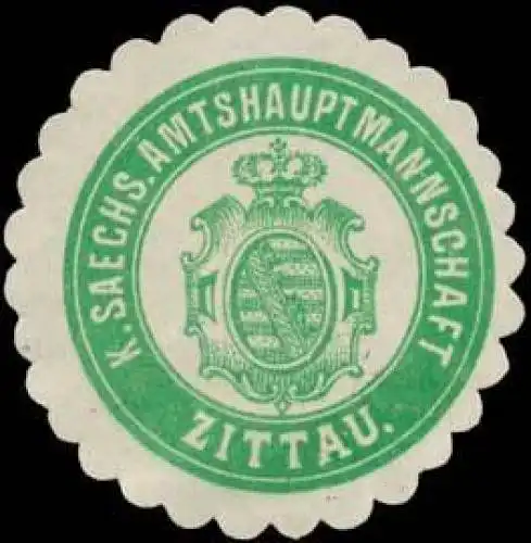 K.Saechs. Amtshauptmannschaft Zittau