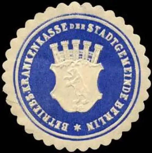 Betriebs - Krankenkasse der Stadtgemeinde Berlin