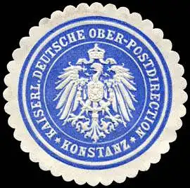 K. Deutsche Ober - Postdirection - Konstanz