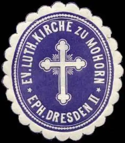 Evangelisch lutherische Kirche zu Mohorn - Eph. Dresden II