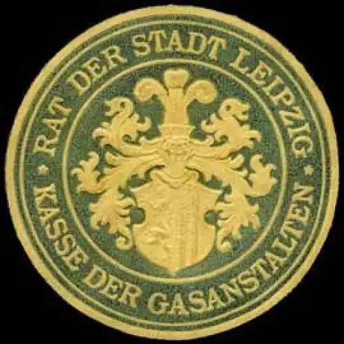 Rat der Stadt Leipzig - Kasse der Gasanstalten