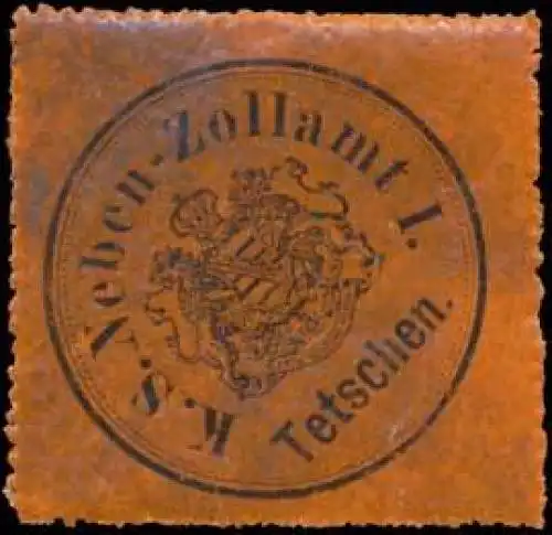 K.S. Neben-Zollamt I Tetschen