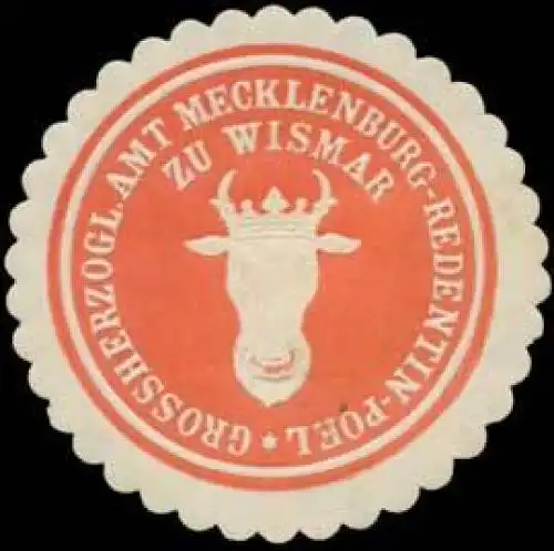 Gr. Amt Mecklenburg-Redentin-Poel zu Wismar