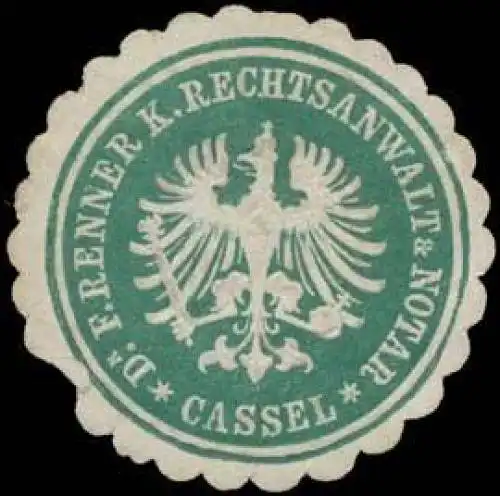 K. Rechtsanwalt & Notar Dr. F. Renner Cassel