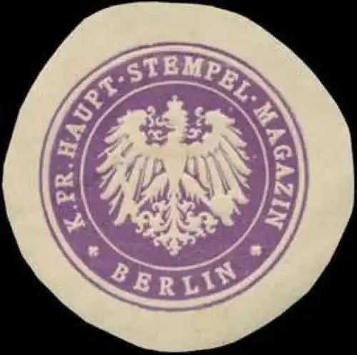 K.Pr. Haupt-Stempel-Magazin