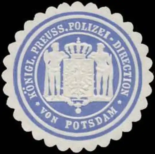 K.Pr. Polizei-Direction von Potsdam