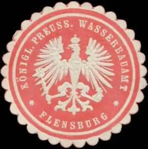 K.Pr. Wasserbauamt Flensburg