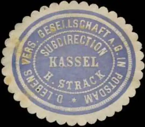 D. Lebens Versicherungsgesellschaft a.G. in Potsdam