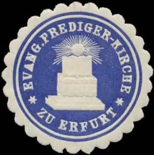 Evang. Prediger-Kirche zu Erfurt