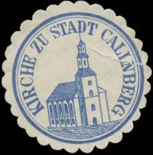 Kirche zu Stadt Calinberg