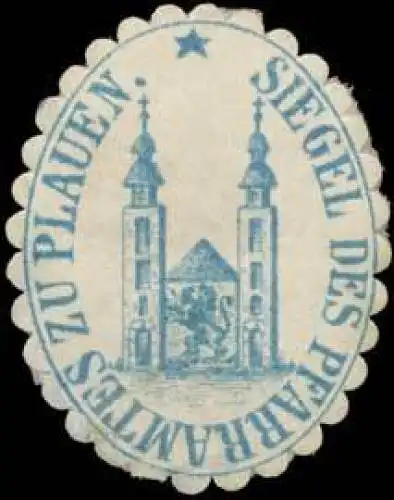 Siegel des Pfarramtes zu Plauen