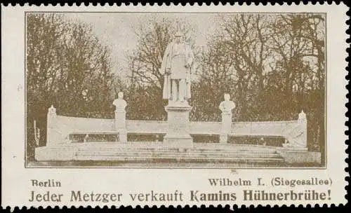 Denkmal Wilhelm I. in der Siegesallee