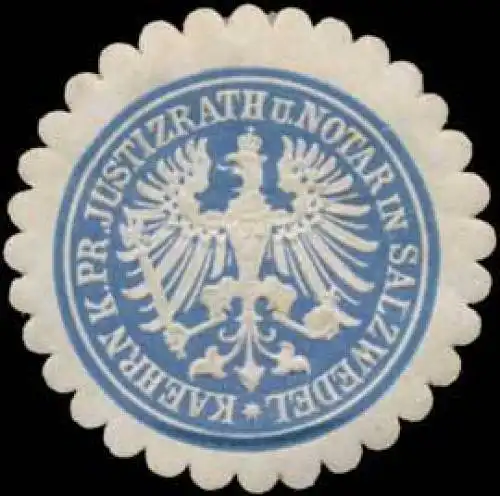 Kaehrn Justiz-Rath und Notar