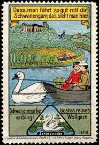 Schwanengarn zum Stricken
