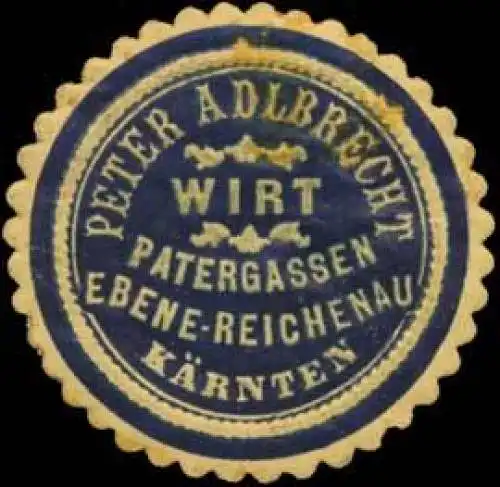 Wirt Peter Adlbrecht