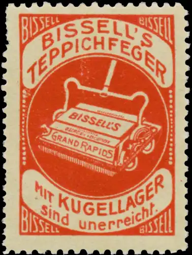 Bissells Teppichfeger mit Kugellager