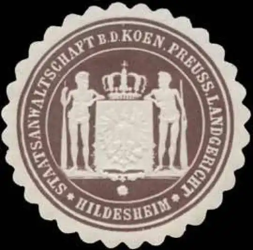 Staatsanwaltschaft b.d. K.Pr. Landgericht Hildesheim