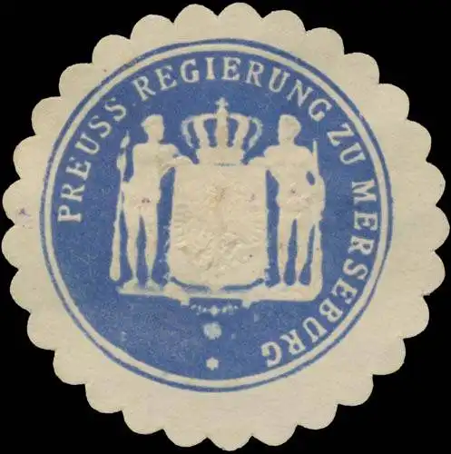Pr. Regierung zu Merseburg