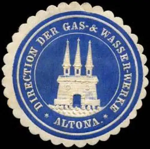 Direction der Gas - & Wasser - Werke - Altona