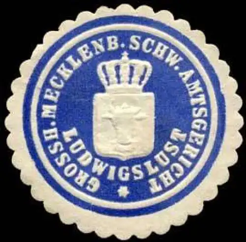 Grossherzoglich Mecklenburg Schw. Amtsgericht Ludwigslust