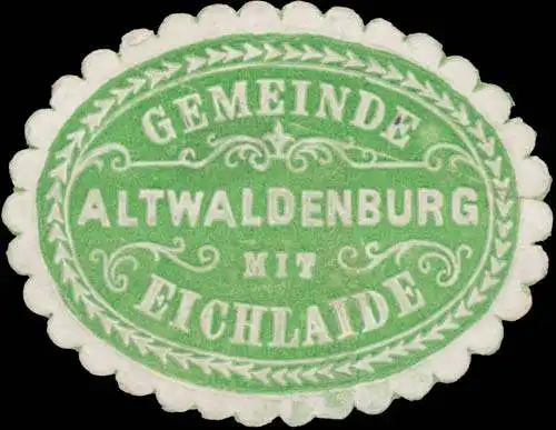 Gemeinde Altwaldenburg mit Eichlaide