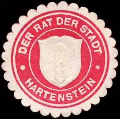 Der Rat der Stadt - Hartenstein
