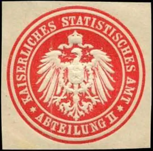 Kaiserliches Statistisches Amt - Abteilung II