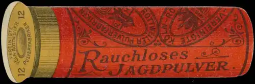 Rauchloses Jagdpulver Patronen