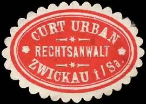 Curt Urban - Rechtsanwalt - Zwickau in Sachsen