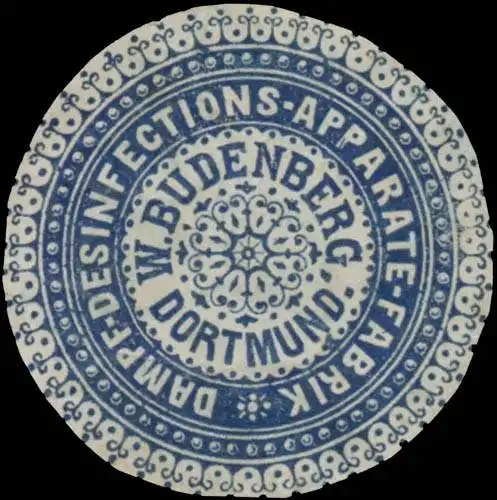 Dampf-Desinfections-Apparate-Fabrik W. Budenberg
