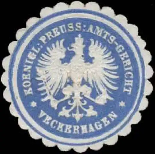 Koenigl. Preuss. Amts-Gericht Veckerhagen