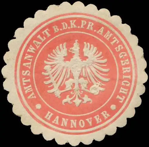 Amtsanwaltschaft b.d. K.Pr. Amtsgericht Hannover