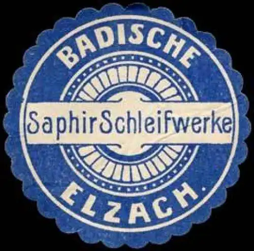 Badische Saphir Schleifwerke - Elzach