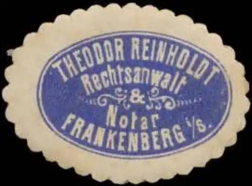 Rechtsanwalt und Notar Theodor Reinholdt