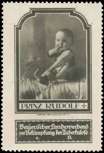 Prinz Rudolf als Baby