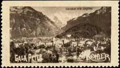 Interlaken et la Jungfrau