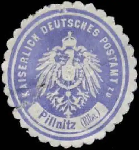 K. Deutsches Postamt Pillnitz/Elbe