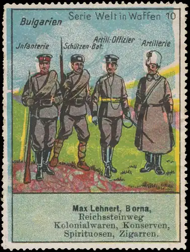 Infanterie Bulgarien