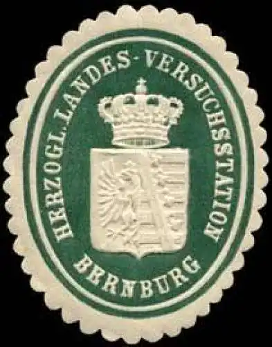 Herzogliche Landes-Versuchsstation Bernburg