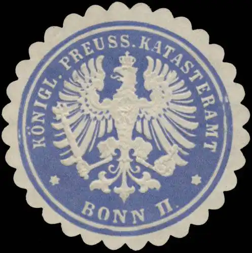 K.Pr. Katasteramt Bonn II